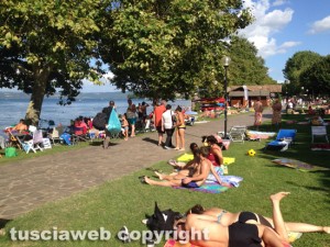 Lago di Bolsena - Capodimonte - La spiaggia
