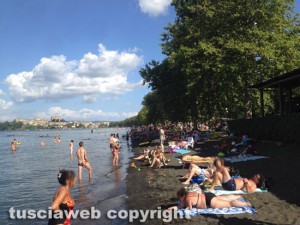 Lago di Bolsena - Capodimonte - La spiaggia