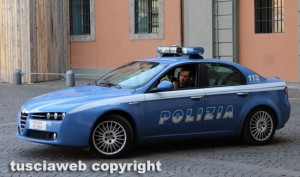 Viterbo - Polizia nel centro storico