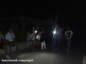 Black out a Tarquinia