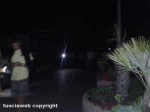 Black out a Tarquinia