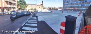 Il parcheggio di via delle Pietrare - Viterbo