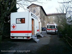 La Croce rossa accoglie i migranti