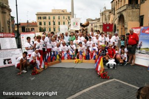 Fiaccola "Vita per la vita" a Tarquinia