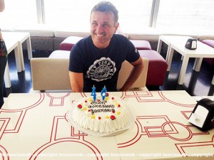 Gianmaria Santucci festeggia gli anni e il bilancio