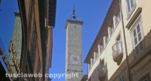 L'orologio della torre comunale