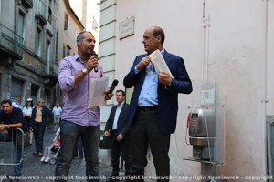 Lucio Matteucci e Nicola Zingaretti