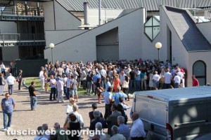 Viterbo - I funerali di Mauro Innocenzi