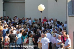 Viterbo - I funerali di Mauro Innocenzi