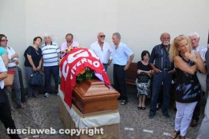 Viterbo - I funerali di Mauro Innocenzi