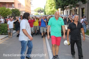 Santa Rosa - La prova di girata a via Marconi