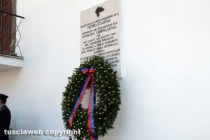 La corona di alloro in onore di Ippolito Cortellessa e Pietro Cuzzoli