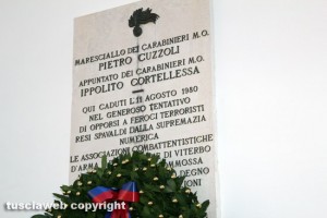 La corona di alloro in onore di Ippolito Cortellessa e Pietro Cuzzoli