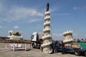 Spirale di Fede, il montaggio