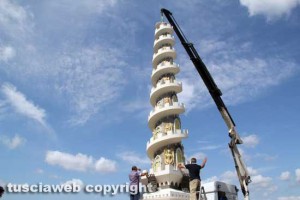 Spirale di Fede, il montaggio