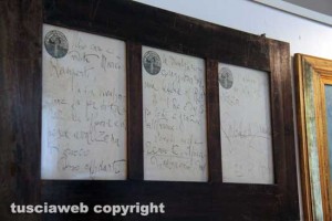 Manoscritti originali di Gabriele D'Annunzio