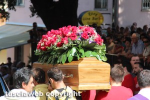 I funerali di Riccardo Celleno 