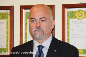 Il sostituto commissario Maurizio Menichini