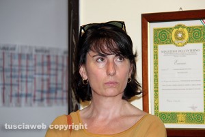 Il sostituto commissario Daniela Napoli della polizia di Tarquinia