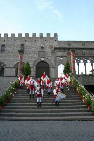 Il gruppo sbandieratori del Pilastro