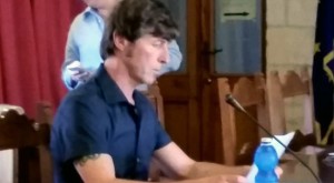 Marco Dinelli (M5S) al consiglio comunale di Tarquinia