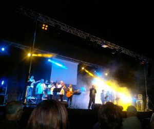 Nepi - Un momento del concerto di don Giosy