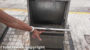 I contenitori della differenziata a Ondara in Spagna