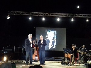 Piovani e Servillo sul palco del Fescennino d'oro 2013
