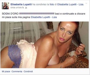 La pagina Facebook di Elisabetta Lupetti