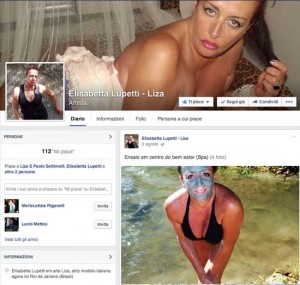 La pagina Facebook di Elisabetta Lupetti
