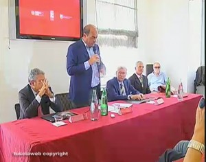 Santa Rosa - Meroi, Zingaretti, Michelini e Mecarini alla conferenza a Roma