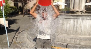 Ice Bucket Challenge contro la Sla – La secchiata di Andrea Egidi