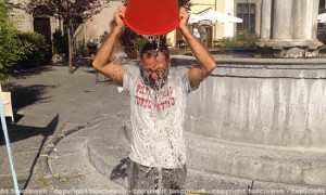 Ice Bucket Challenge contro la Sla – La secchiata di Andrea Egidi