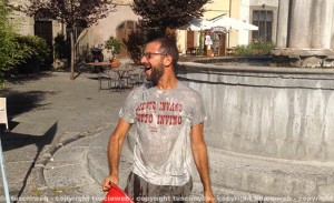 Ice Bucket Challenge contro la Sla – La secchiata di Andrea Egidi