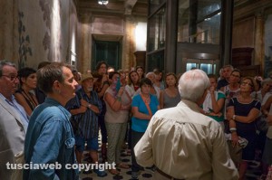 Un momento de "Il romanzo degli Etruschi" a Tarquinia