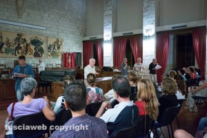 Un momento de "Il romanzo degli Etruschi" a Tarquinia