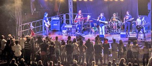 Lo spettacolo di Rocchetti al Porto Clementino festival