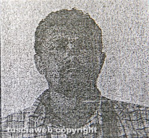 B.V., l'uomo arrestato