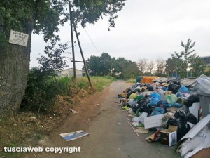 Viterbo – I rifiuti sulla Teverina km 3