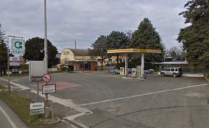 Viterbo - Il distributore gpl di Vestri sulla Tuscanese