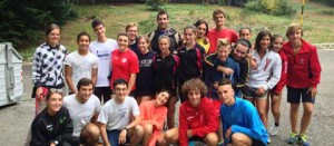 Gli atleti della Fidal Viterbo