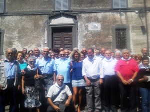 I soci del centro anziani in visita a Montefiascone