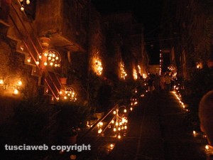Vallerano - La notte delle candele 2014