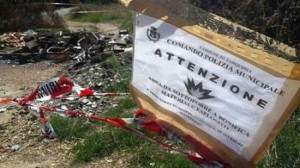 Tarquinia - Le indicazioni sulla presenza di materiale esplosivo