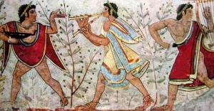 Tarquinia - Una tomba etrusca