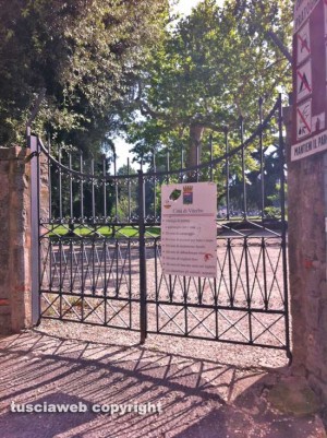 Viterbo - Pratogiardino chiuso