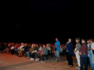 Nepi - Il pubblico del concerto di don Giosy