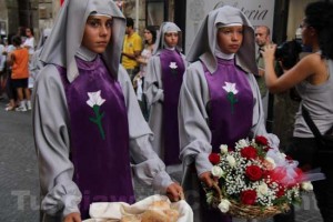 Il corteo storico di santa Rosa