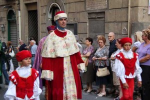 Il corteo storico di santa Rosa