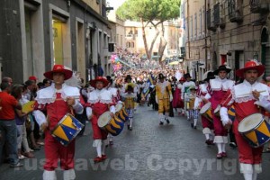 Il corteo storico di santa Rosa